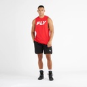 Fly Tank Top Big Logo, Rot 4