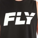 Fly Tank Top Big Logo, Schwarz 4