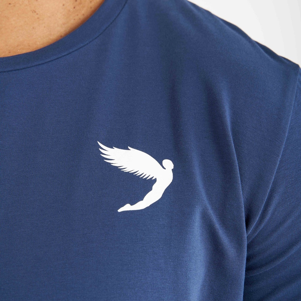 Fly T-Shirt Small Logo, Blau 4