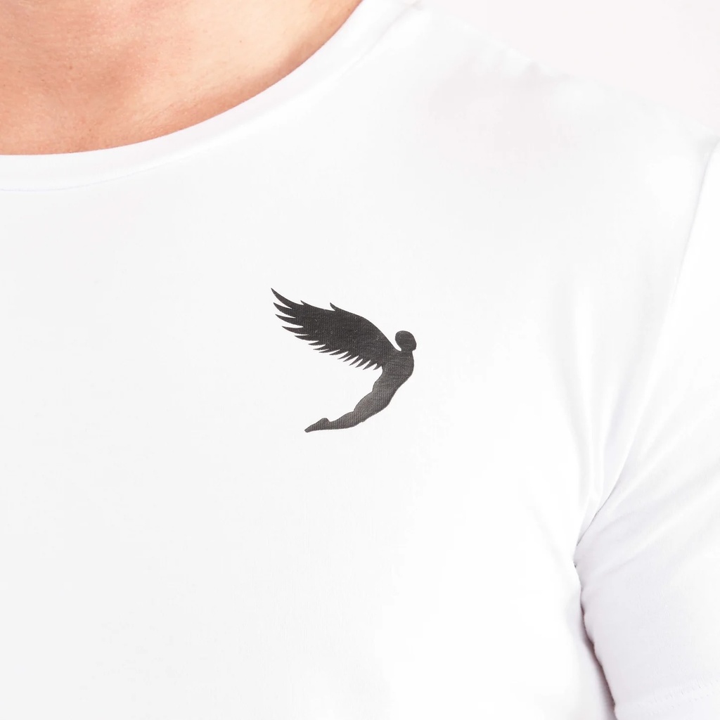 Fly T-Shirt Small Logo, Weiß 3