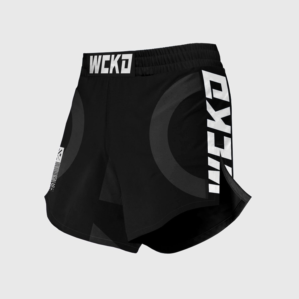 Wicked One Fight Shorts Element Kruz, Schwarz 3