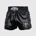 Wicked One Muay Thai Shorts Kwai, Schwarz-Khaki 4