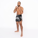 Wicked One Muay Thai Shorts Fury, Black-Khaki 2