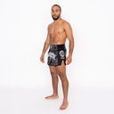 Wicked One Muay Thai Shorts Fury, Black-Khaki 6