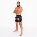 Wicked One Muay Thai Shorts Block, Schwarz 3