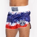 Wicked One Muay Thai Shorts Thai Flag, Blau-Weiß-Rot