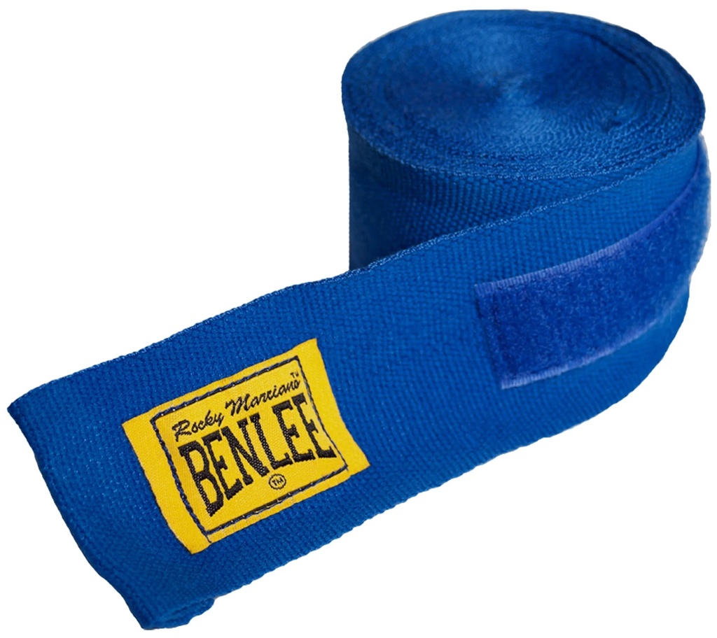 Benlee Boxbandagen 3m Halbelastisch, Blau 2