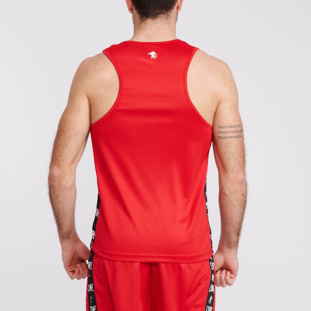 Leone Boxing Tank Top Ambassador, Rot 2