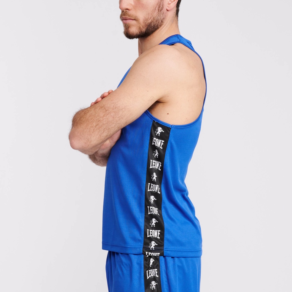 Leone Boxing Tank Top Ambassador, Blau 3