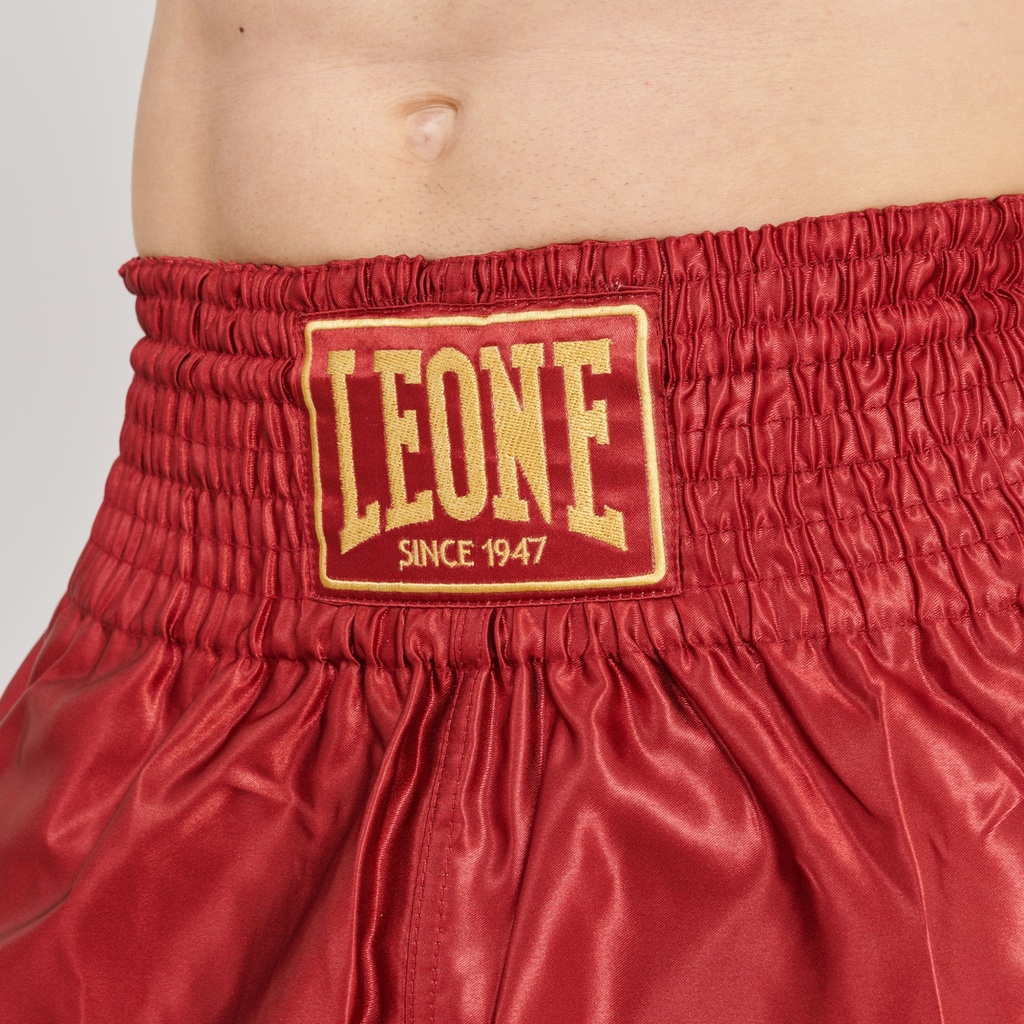 Leone Muay Thai Shorts Basic, Rot 7