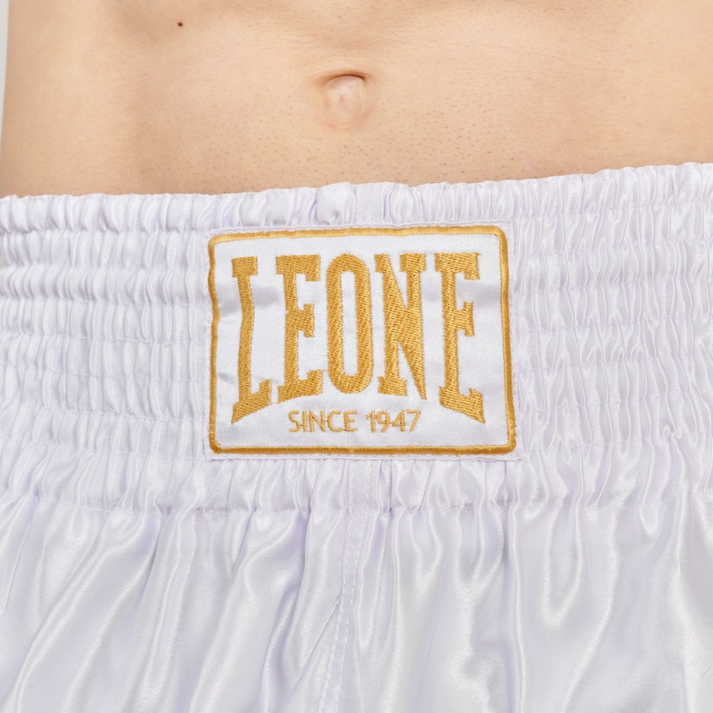 Leone Muay Thai Shorts Basic, Weiß 6