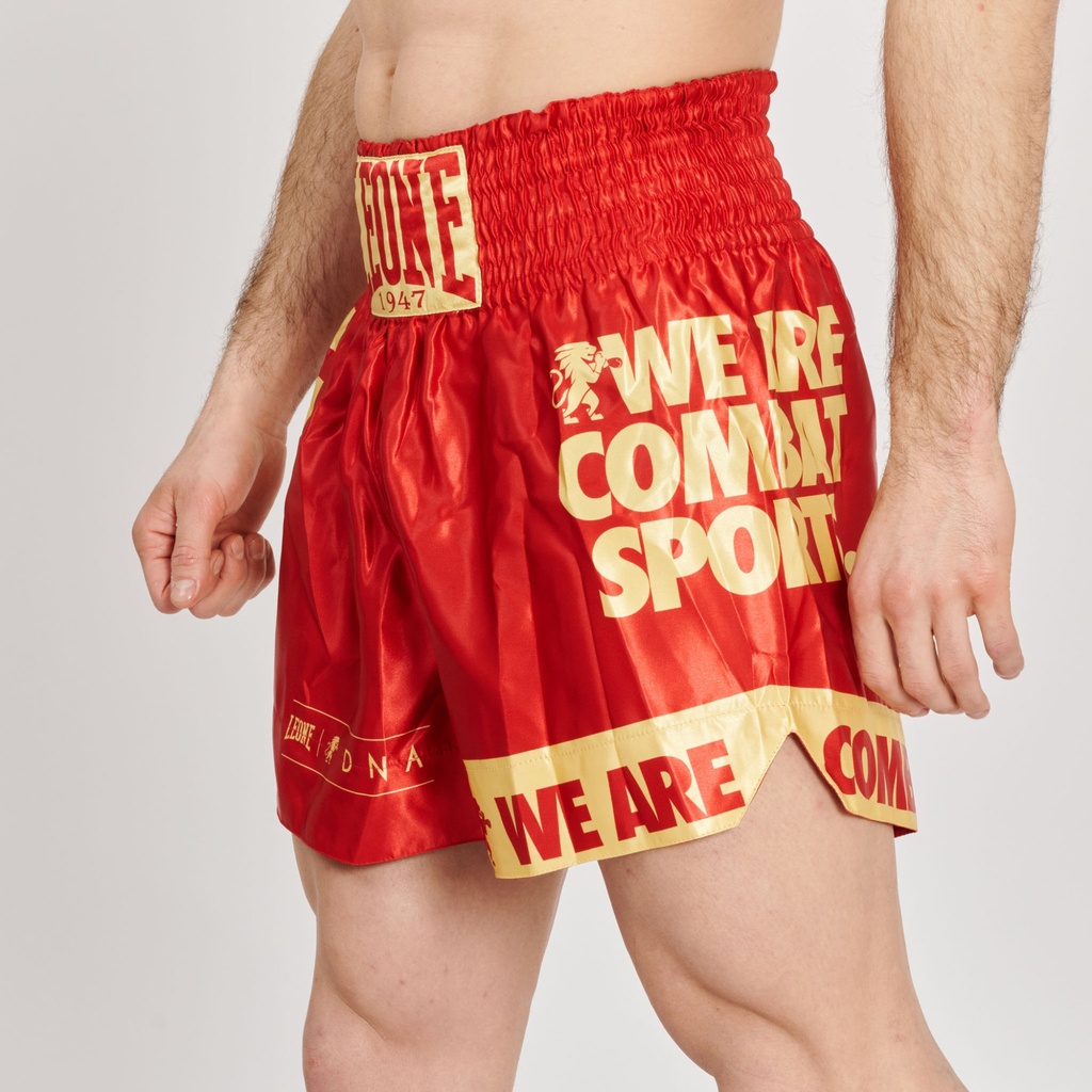 Leone Muay Thai Shorts DNA, Rot 2