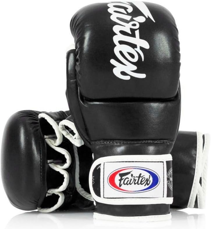 Fairtex MMA Handschuhe Super Sparring FGV18, Schwarz-Weiß 2