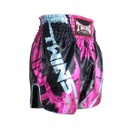 Twins Muay Thai Shorts Candy, Schwarz-Pink 3