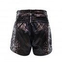 Twins Muay Thai Shorts Rangda, Schwarz 2