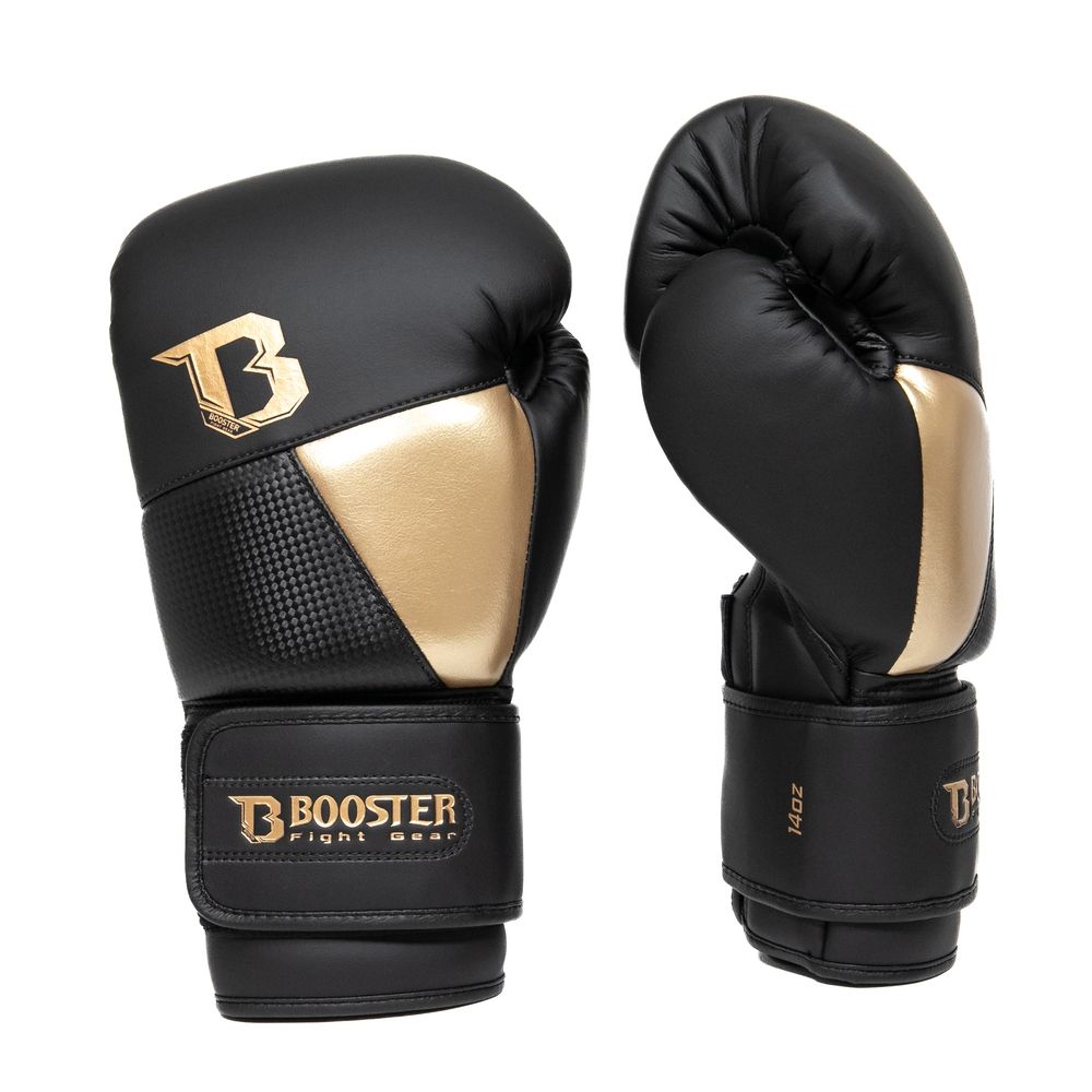 Booster Boxhandschuhe XXX, Schwarz-Gold 7