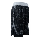 Booster Fight Shorts Urban Long Style, Schwarz-Weiß 3