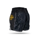 Booster Muay Thai Shorts Slugger Wave, Schwarz-Gold 5