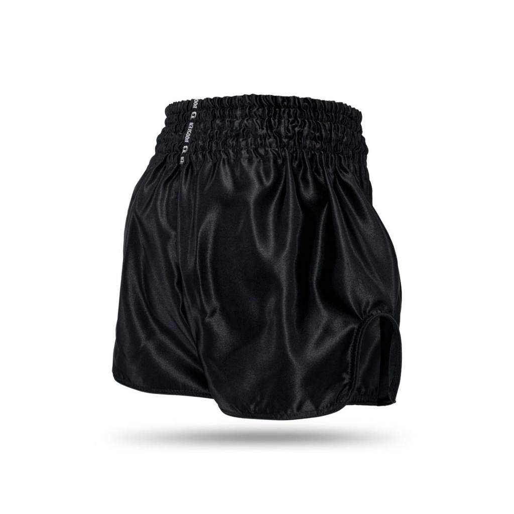 Booster Muay Thai Shorts Thunder, Schwarz-Weiß 5