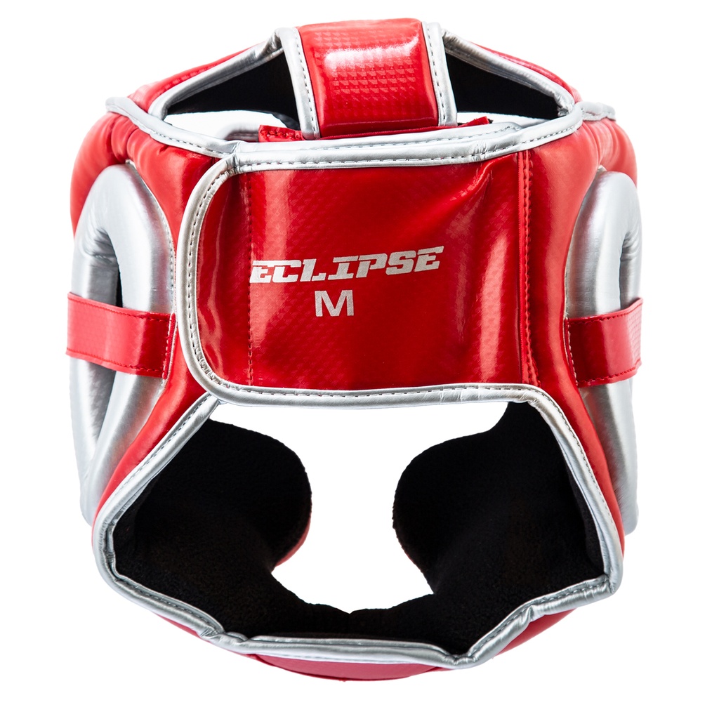 Daniken Kopfschutz Eclipse, Rot-Silber