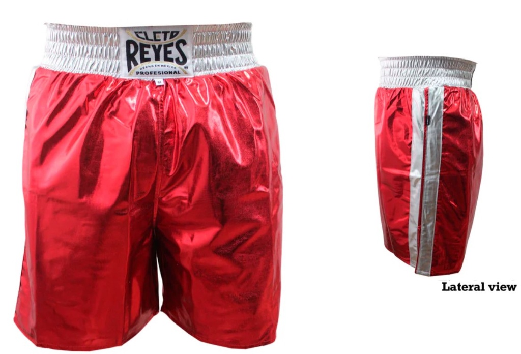 Cleto Reyes Boxhose Metallic, Rot-Weiß