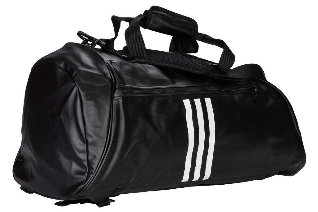 adidas Sporttasche BOXING 2in1 L PU, Schwarz-Weiss