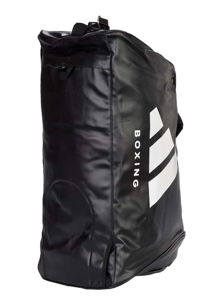 adidas Sporttasche BOXING 2in1 L PU, Schwarz-Weiss