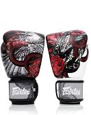 Fairtex Boxhandschuhe BGV24 Beauty of Survival, Schwarz-Weiß-Rot 2