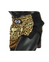 Fairtex Muay Thai Shorts BS1709 Leopard, Gelb-Braun 3