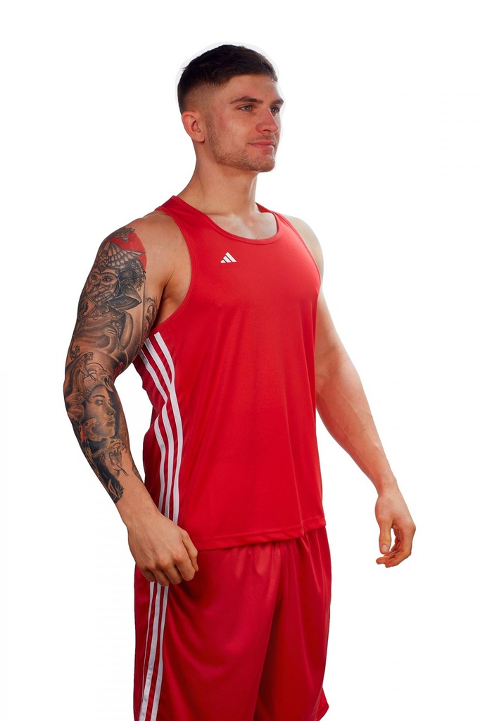 adidas Boxing Tank Top Punch Line, Rot