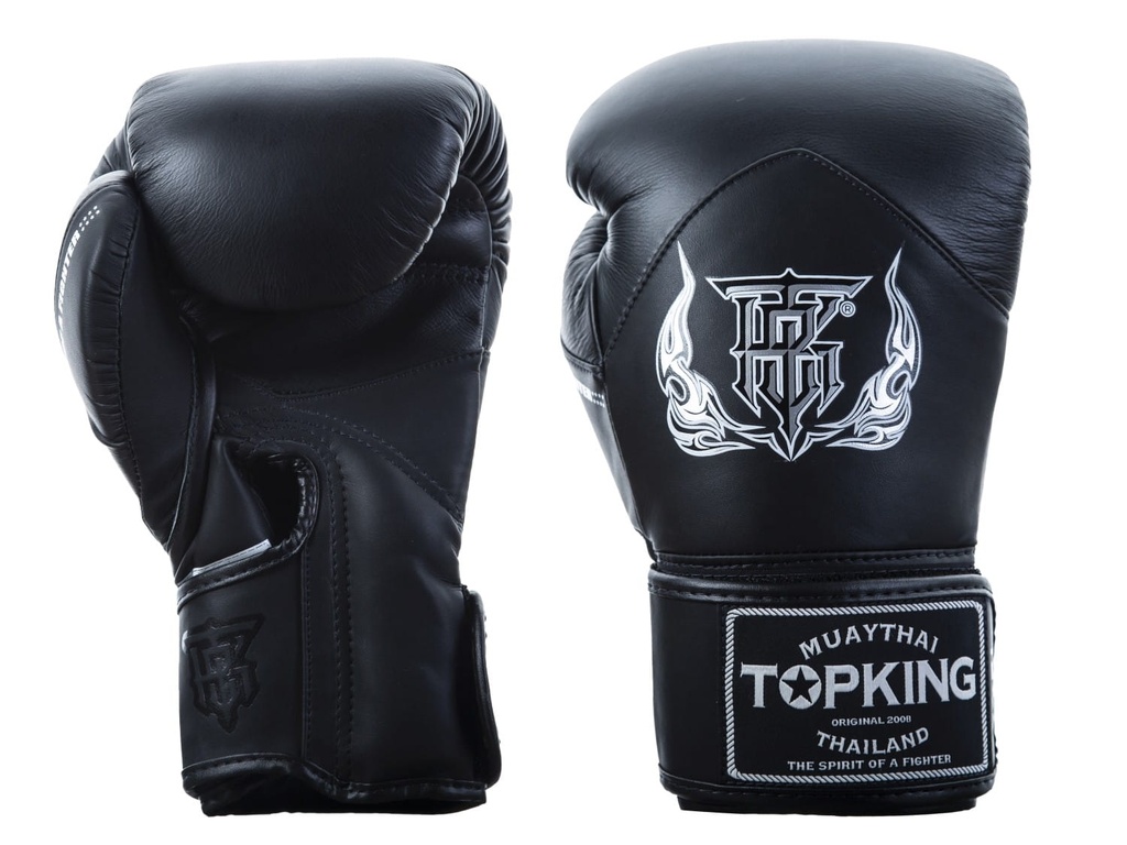 Top King Boxhandschuhe Blend, Schwarz 2