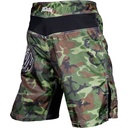 Fairtex Fight Shorts AB7 Nylon Camo, Grün-Braun 3