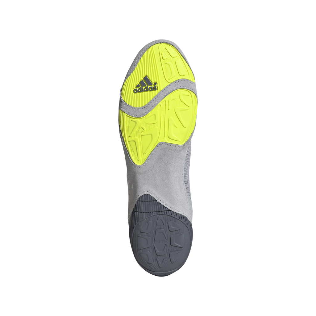 adidas Ringerschuhe Adizero, Grau-Gelb 6