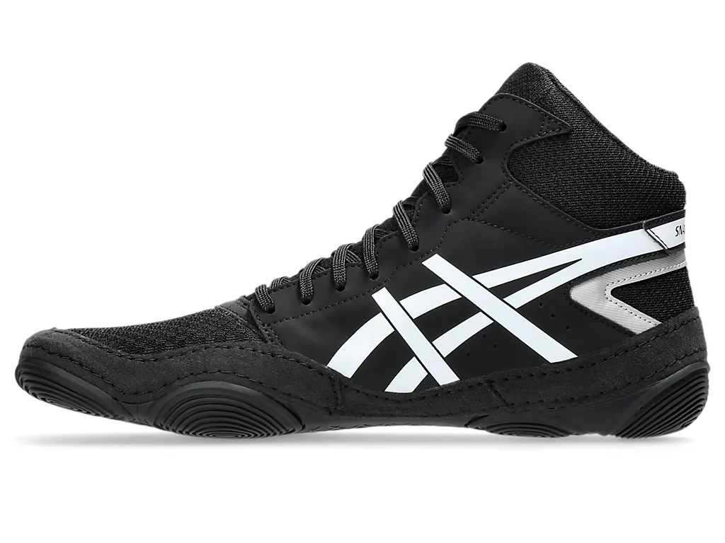 asics Ringerschuhe Snapdown 4, Schwarz-Weiß 4