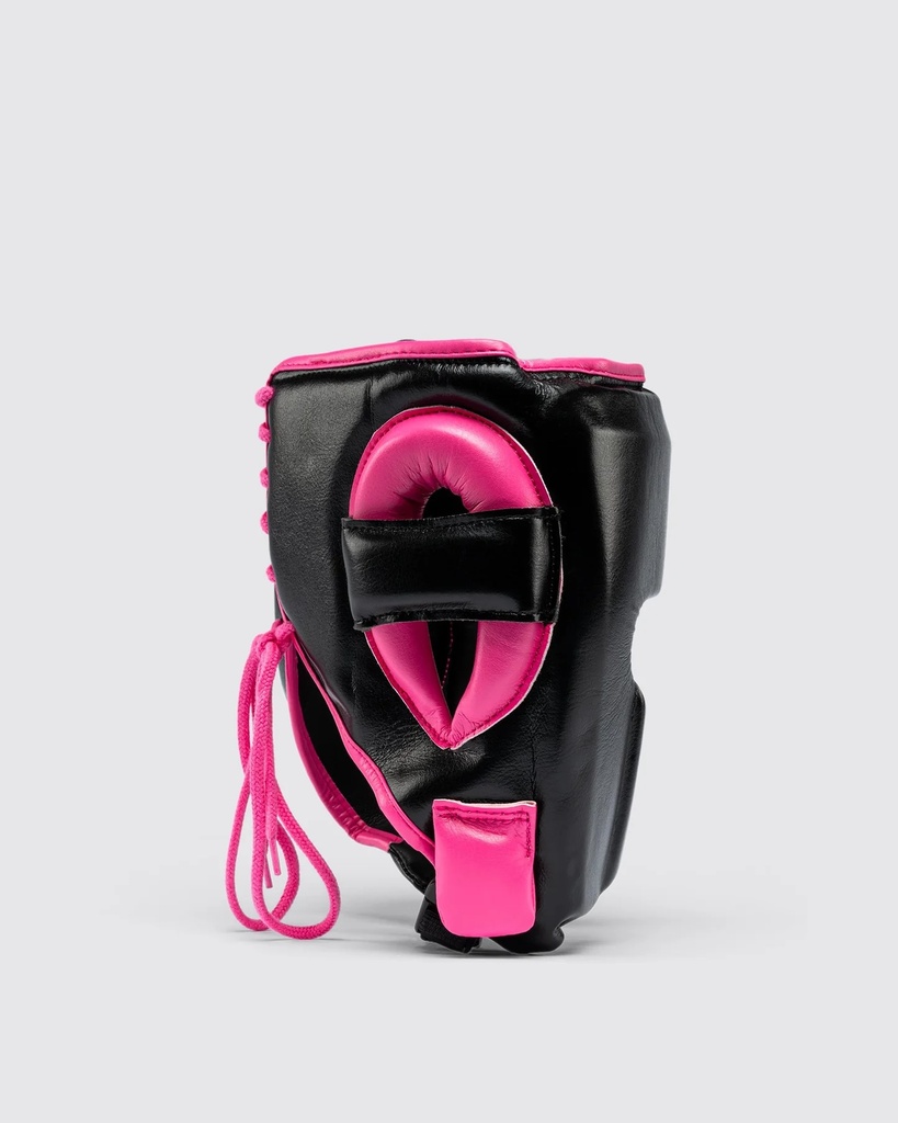 Fly Kopfschutz Cheek Protector Knight, Schwarz-Pink 2