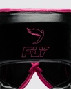 Fly Kopfschutz Cheek Protector Knight, Schwarz-Pink 4