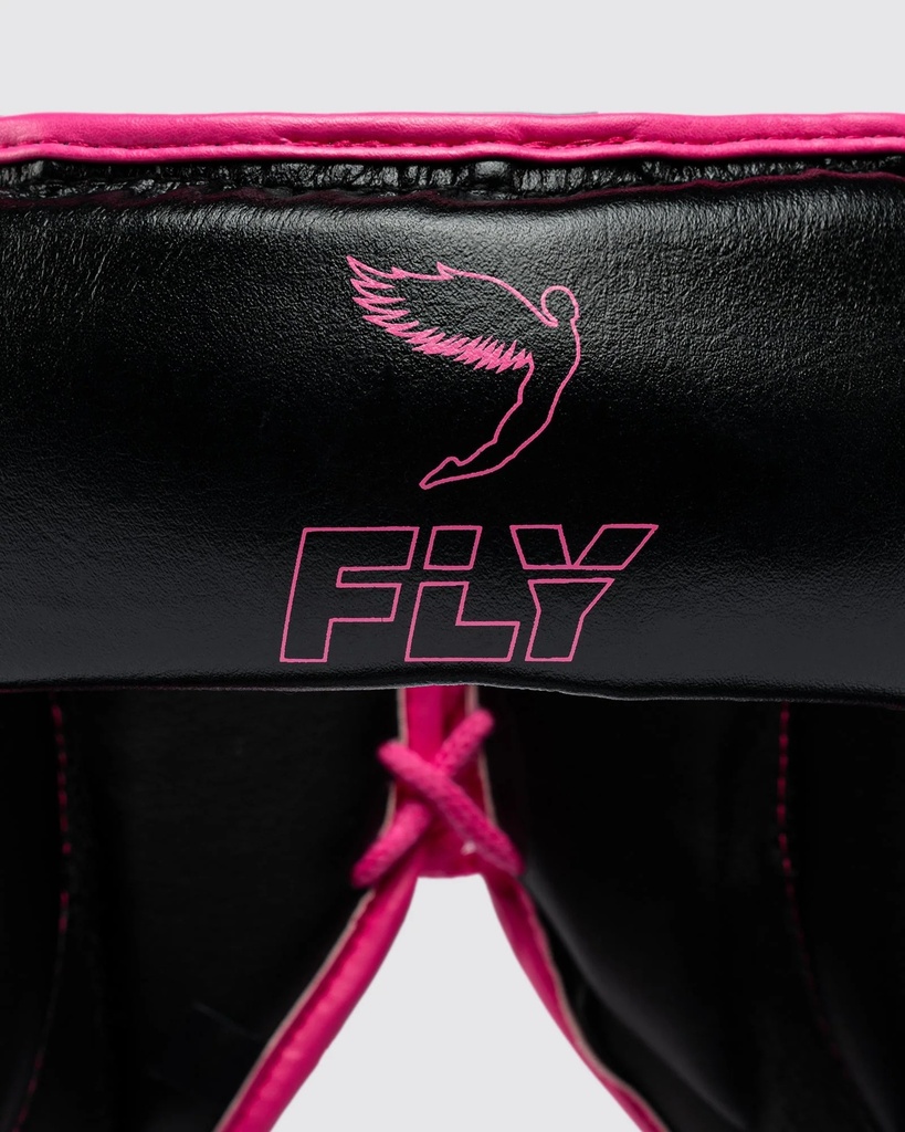 Fly Kopfschutz Superbar X, Schwarz-Pink 4