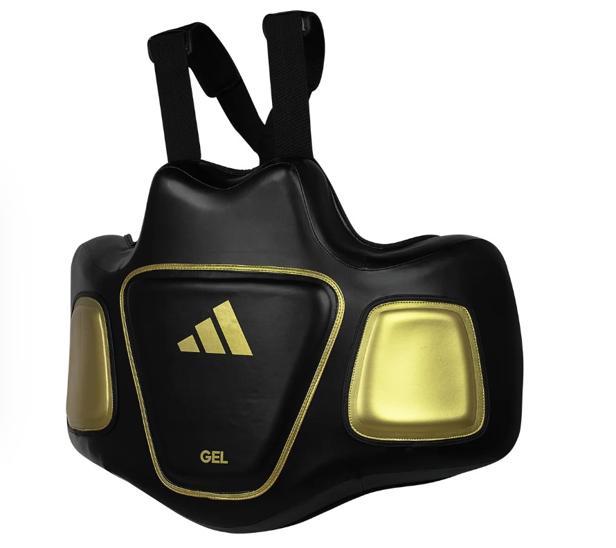 adidas Body Protector Super, Schwarz-Gold 7