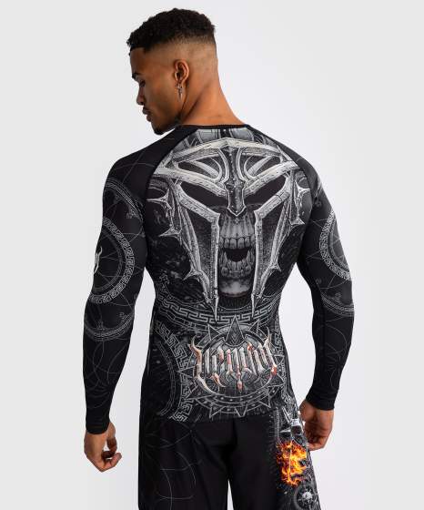 Venum Rash Guard Gladiator 5.0, Schwarz-Silber 2