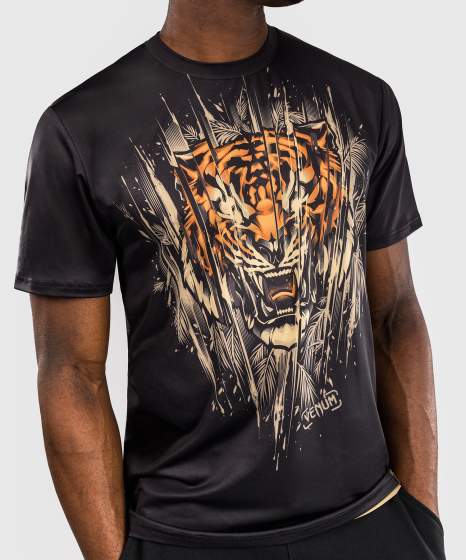 Venum T-Shirt Dry Tech Tiger, Schwarz 4