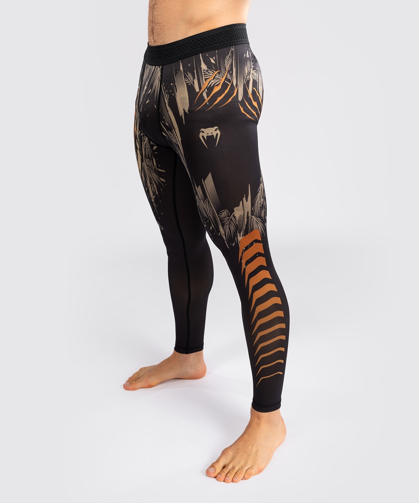 Venum Compression Pants Tiger, Schwarz 3