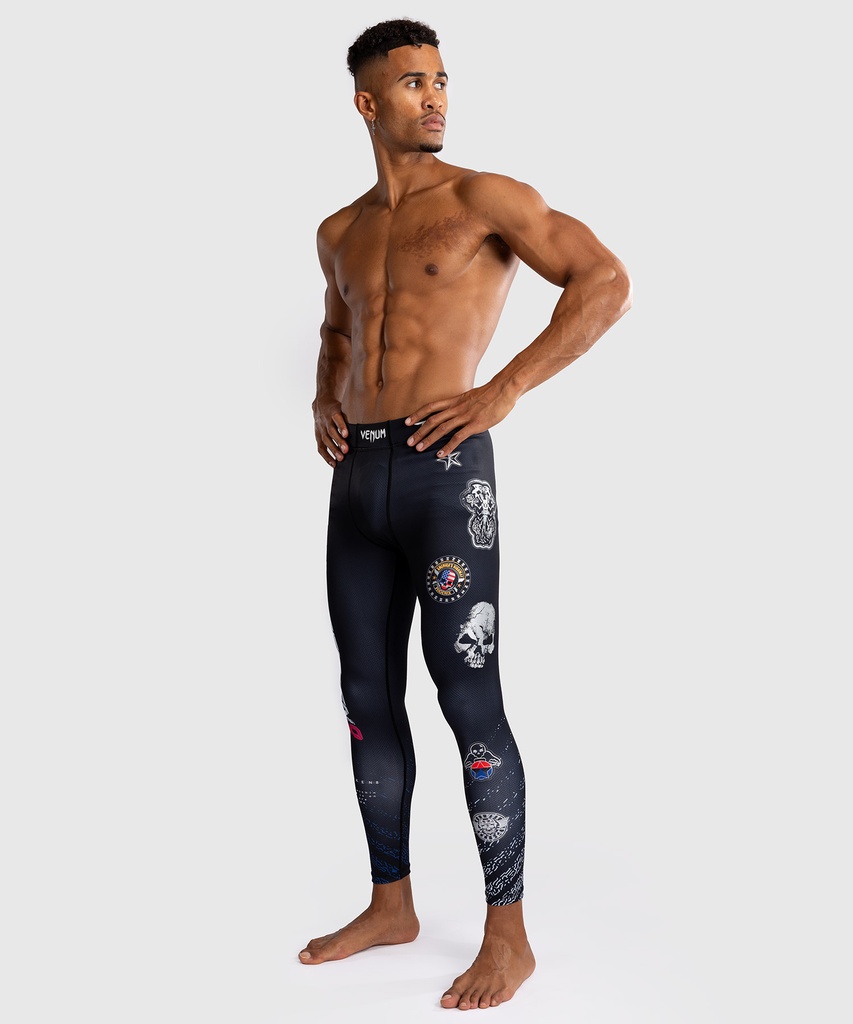 Venum Compression Pants X Tekken 8 Paul Phoenix, Schwarz 9