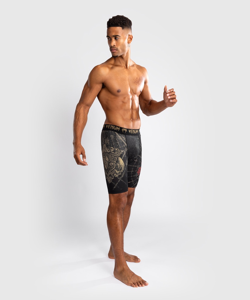 Venum Compression Shorts Santa Muerte 5.0, Schwarz 4