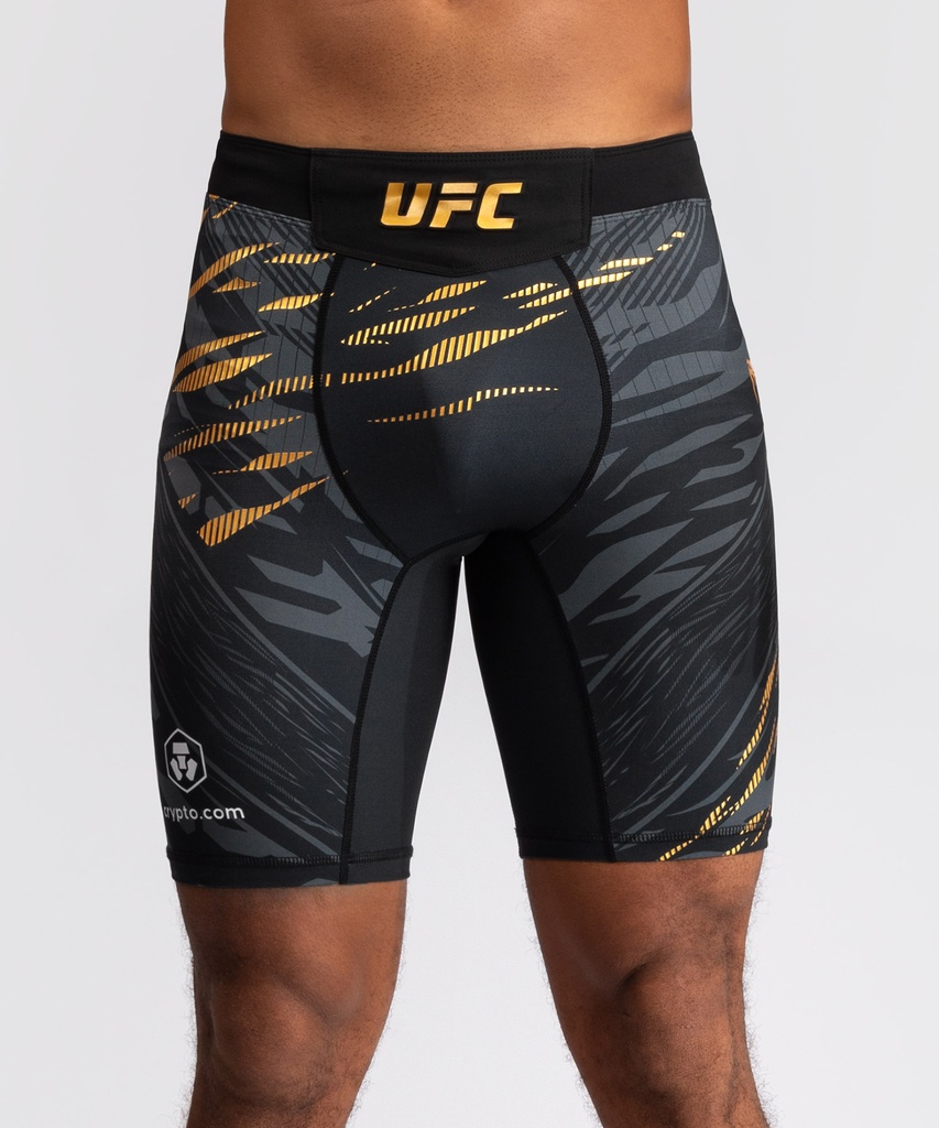 Venum Compression Shorts UFC Fusion Authentic Fight Night Champion, Schwarz-Gold 4