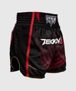 Venum Muay Thai Shorts X Tekken 8 Marshall Low, Schwarz-Rot 2