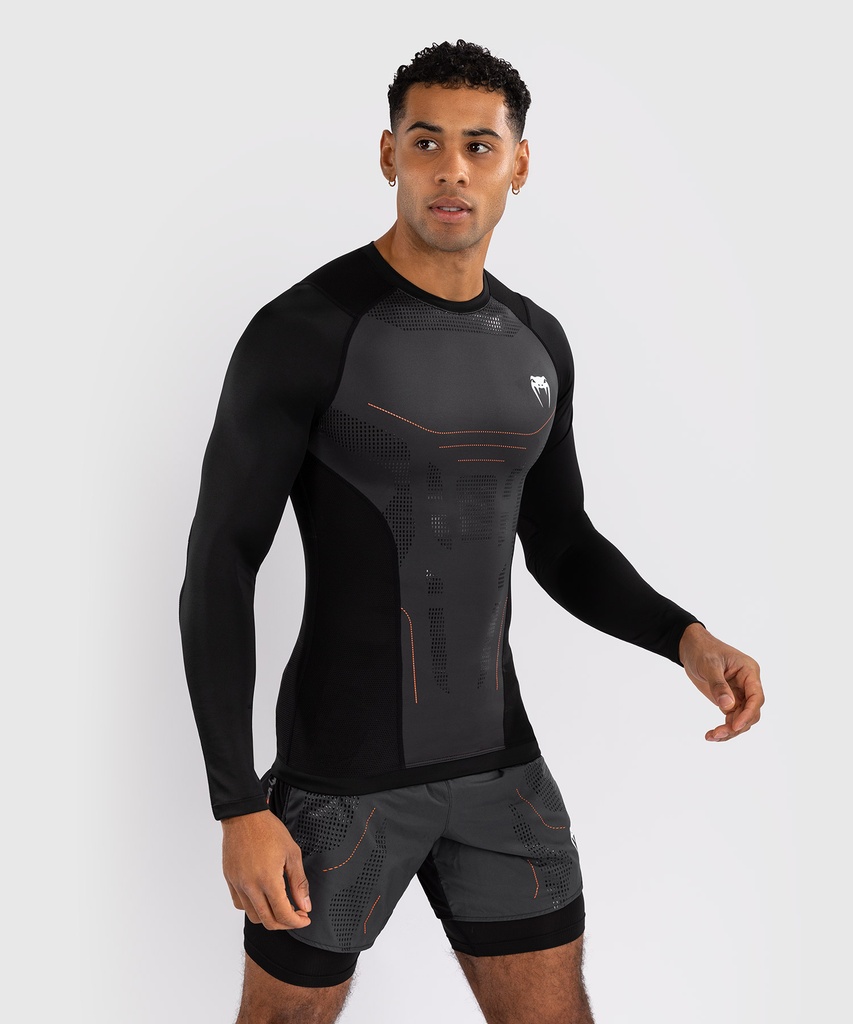 Venum Rash Guard Technical 3.0, Graphit-Schwarz 2