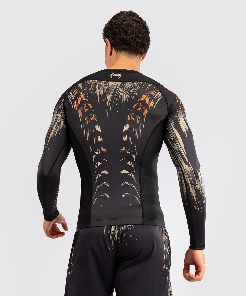 Venum Rash Guard Tiger, Schwarz 2