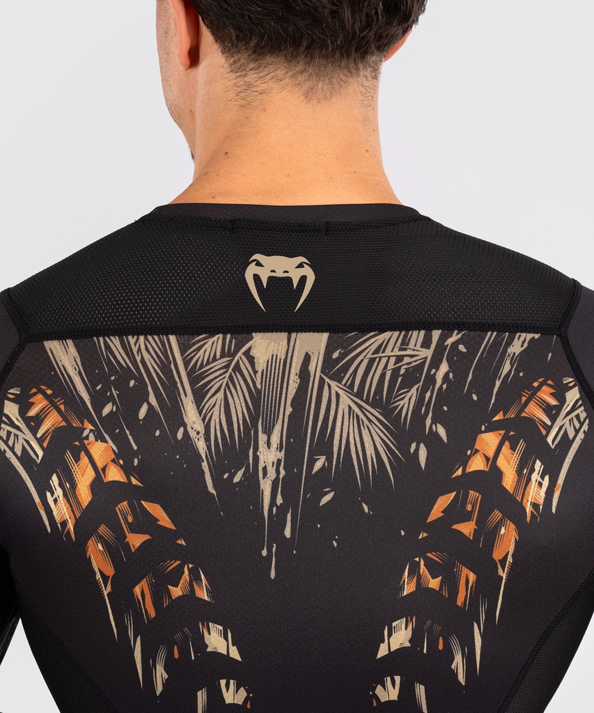 Venum Rash Guard Tiger, Schwarz 7