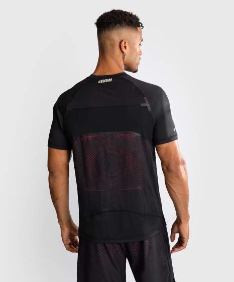 Venum T-Shirt G-Fit Air Dry-Tech, Schwarz-Rot 3