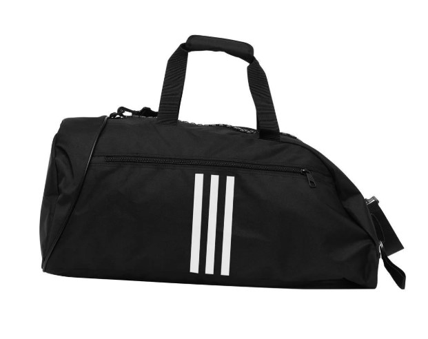 adidas Sporttasche 2in1 Polyester, Schwarz-Weiß